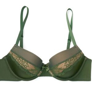 adore me 38b Green Lace Bra